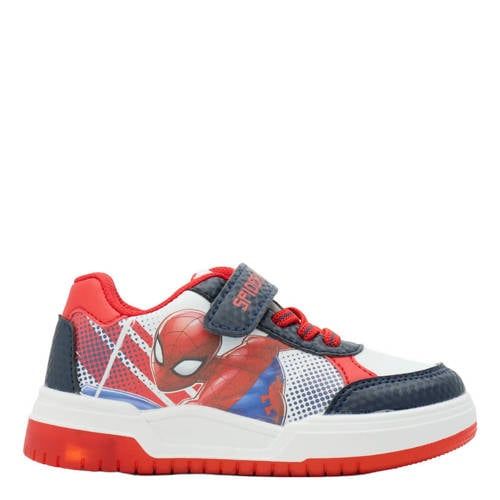 Spiderman Spiderman sneakers met lichtjes rood/wit/blauw