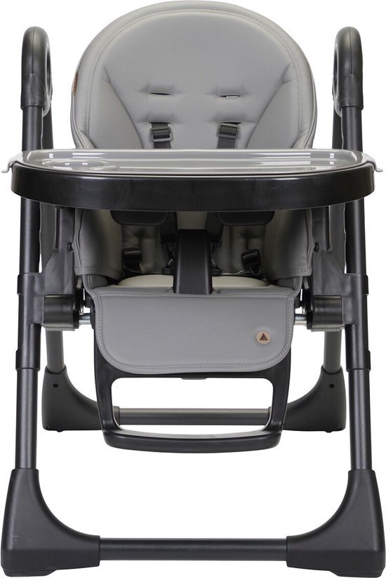 Topmark Robin - Kinderstoel - grijs met zwart frame grijs