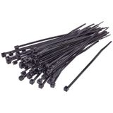 TRU COMPONENTS TC-BT-370-7.6-UVB Kabelbinder 370 mm 7.6 mm Zwart UV-bestendig 100 stuk(s)