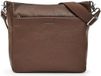MANDARINA DUCK Mellow Leather Crossover Bag Milk Chocolate