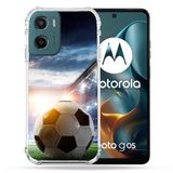 Cokitec Motorola G05 / E15 Sport Football Stadion Versterkte hoes