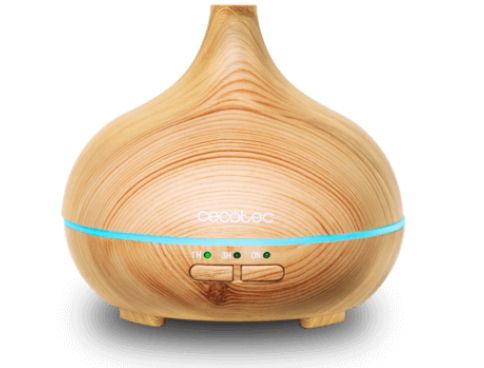 Cecotec Pure Aroma 150 Yang Ultrasonic Humidifier - 0.15L, Wood, 7W