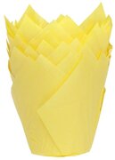 House of Marie Muffin Vormpjes Tulp Geel pk/36