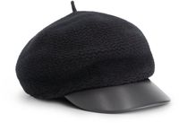 MGO Leisure Wear MGO Mandy Dames - Cap - Wol - Zwart