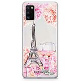 ERT GROUP mobiel telefoonhoesje voor Samsung A41 origineel en officieel erkend Babaco patroon Paris 001 optimaal aangepast aan de vorm van de mobiele telefoon, gedeeltelijk bedrukt