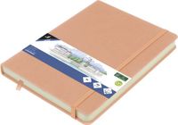 Kangaro Schetsboek A5 - Oudroze - PU Hardcover - 80 Vellen - 140 Gram