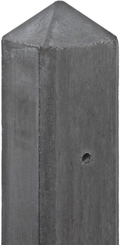 Merkloos Tuindeco Berton paal Schelde antraciet tussenmodel 190 cm