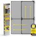 EASYmaxx Insect Protect Vliegengaas, balkondeur met geïntegreerd net, insectenbescherming, balkondeur zonder op maat te snijden, zonder boren, max. ca. 122 x 285 cm
