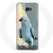 Maniacase Etui voor Samsung Galaxy A8 2016 parkieten blauw