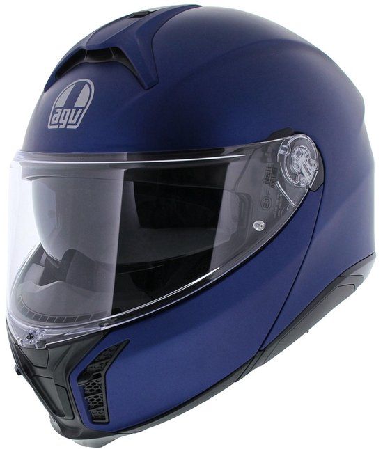 AGV Tourmodular motorhelm Galassia mat blauw systeemhelm M