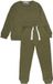 Minymo Kinderblouse- en sweatshirt-set (2-delig) Dark Olive 146