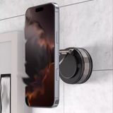 OEM OrangeCartB.V. Elektrische telefoonhouder met zuignap, verstelbare en opvouwbare autohouder, magnetische autotelefoonhouder, Geschikt voor iPhone 16/15/14/13/12, inclusief kabelverdeler.