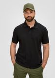 s.Oliver Polo-Shirt Zwart 3XL