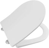 Aqualine Vermet - Toiletzitting, Slim, SoftClose, wit VRS008