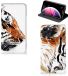 B2Ctelecom Étui pour Apple iPhone 11 Pro Max Aquarelle Tigre