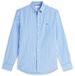 Tommy Hilfiger Heren Lange Mouwen Shirt XXL Katoen Lichtblauw/Wit