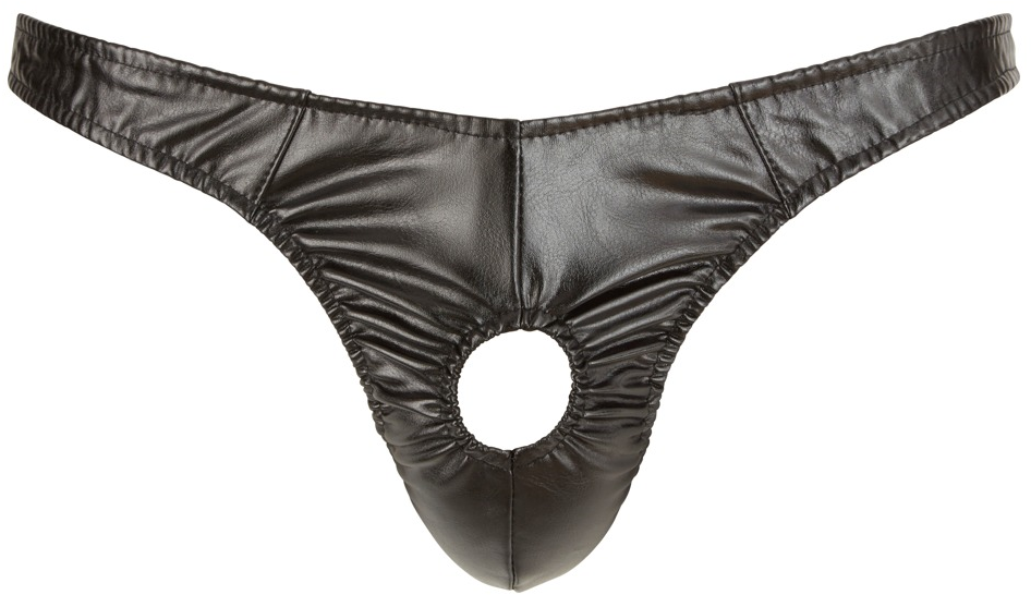 Svenjoyment Heren Riostring penisopening lederimitatie
