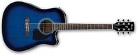 Ibanez PF15ECE-TBS Transparent blauw Sunburst - Akoestische gitaar