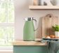 Merkloos Groene RVS Thermoskan 1.0L