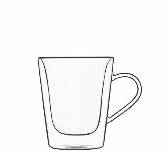 Luigi Bormioli Dubbelwandig glas Espresso - 12 cl - Set van 2