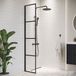 Badplaats Essos Douchewand 40 x 200 cm - Noir - Inloopdouche 8 mm Verre de sécurité