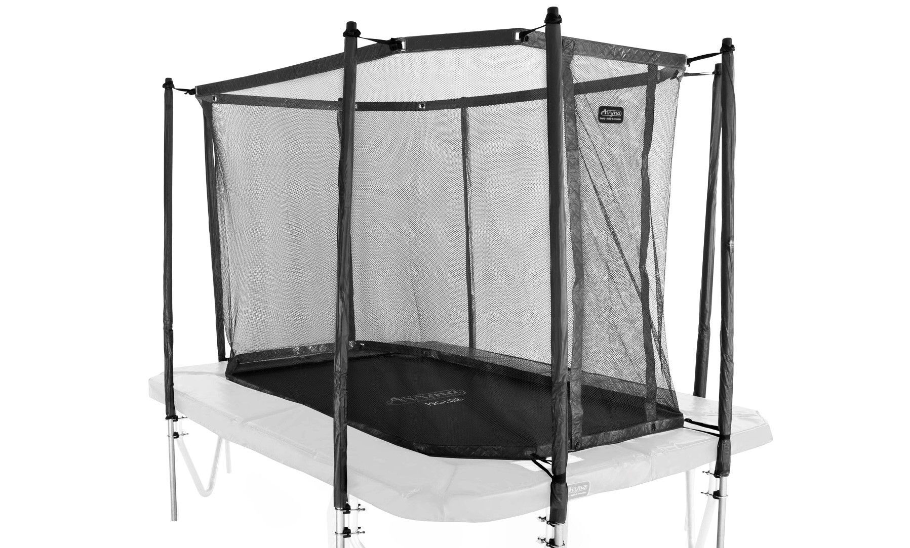 Avyna Los veiligheidsnet voor Pro-Line trampoline set 23 - L300 x B225 cm - Zwart