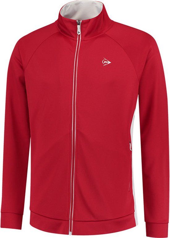 Dunlop Club Knitted Jacket Boys - Red/White - Size 128
