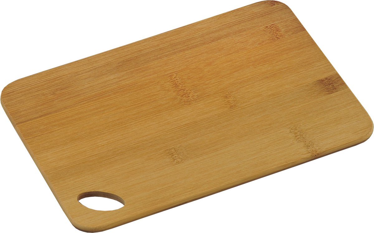 KESPER Bamboe houten snijplanken voordeel set in 3 verschillende formaten - 21 x 22 cm/21 x 30 cm/24 x 35 cm