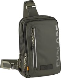 Camel Active Explore Sling Backpack Khaki Donkergroen