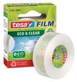 TESA eco&clear 19mm x 33m Ruban adhésif transparent