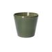 Pot de fleur, céramique, vert foncé, Ø 15,5 cm