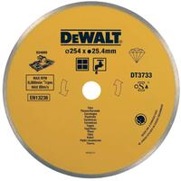 DeWALT DT3733 Diamantzaagblad voor tegels 250mm. 5mm.