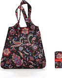Reisenthel Mini Maxi Shopper - Paisley Zwart - 15L - Opvouwbaar
