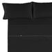 Es-Tela Bedlakenset, effen, met biasband, voor 160 cm brede bedden, katoen, polyester, 4-delig
