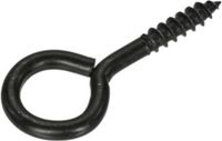 Deltafix Schroefogen 20 x 10 mm zwart 4 stuks