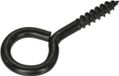 Deltafix Schroefogen 20 x 10 mm zwart 4 stuks