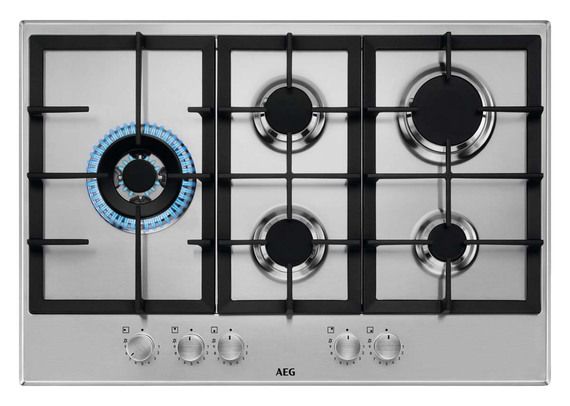 AEG Gaskookplaat HGB75520SM StepPower