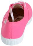 Victoria Dames Lage Sneakers Roze Canvas Veters