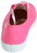 Victoria Dames Lage Sneakers Roze Canvas Veters