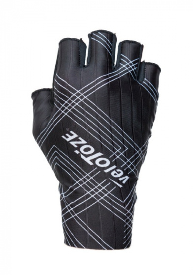 Velotoze fietshandschoenen Aero Glove polyester zwart