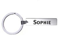 MC Living KadoExpress Sleutelhanger Met Naam - Sophie - RVS