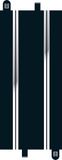 Scalextric 500008526-1:32 Track Extension Pack 4, 4 x 35 cm