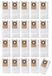 Eufy Omni S1 sacs aspirateur (lot de 20, Plus.Parts®)