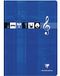 Clairefontaine 63117AMZC Pak met 2 Geniete Muziekschriften