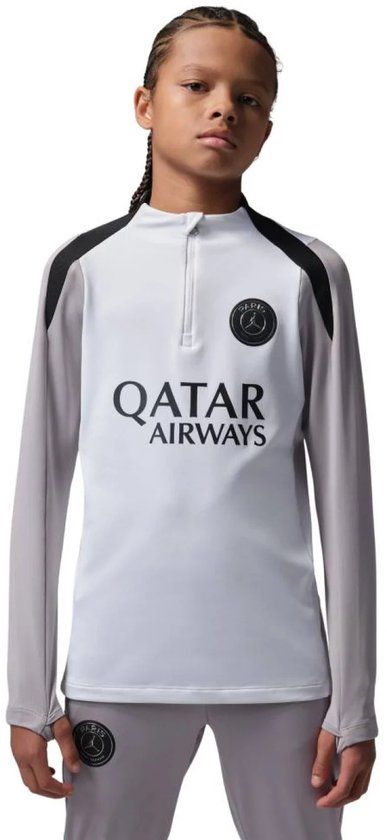 Nike Paris Saint-Germain Strike Trainingstrui 2025/2026 - Grijs/Zwart/Wit - Maat L (147-158) - Kids