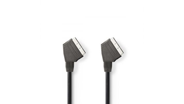 Nedis CVGT31000BK30 Scart-kabel Scart Male - Scart Male 3,0 M Zwart