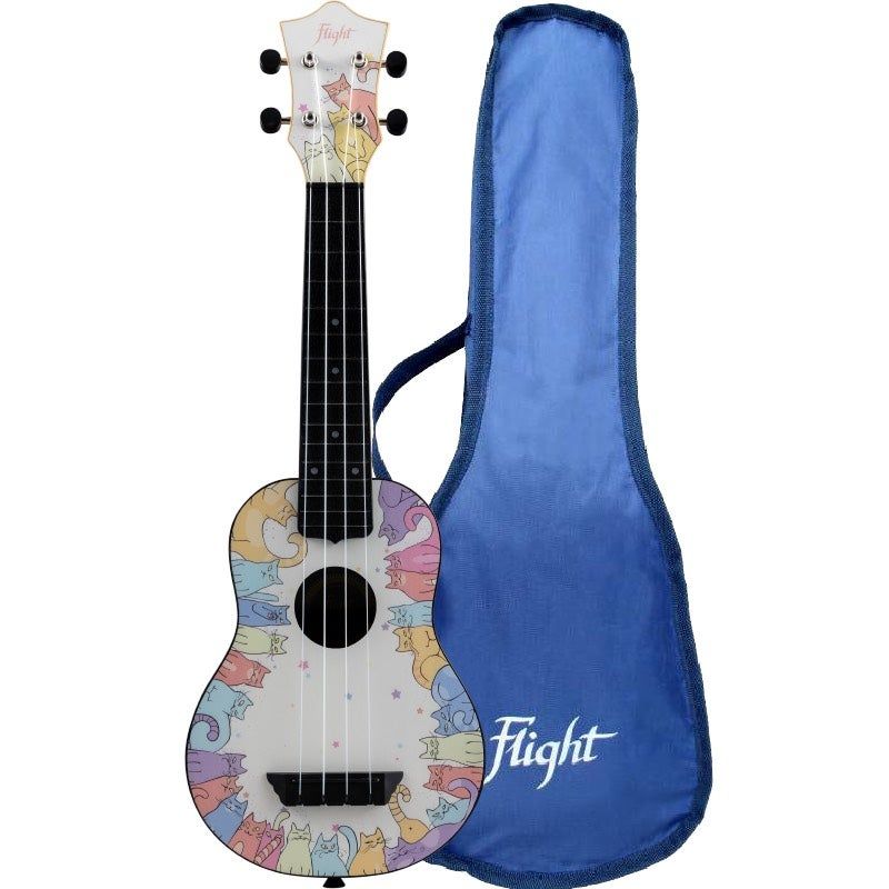 Flight Travel Series TUS40 Kitty Soprano Ukulele with Gigbag