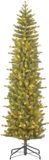 Black Box Trees Harma Smalle Kunstkerstboom - Arbre de Noël avec éclairage avec fonction minuterie et gradation - Décoration de Noël avec LED blanc chaud pour intérieur - H185 x Ø63 cm - Vert
