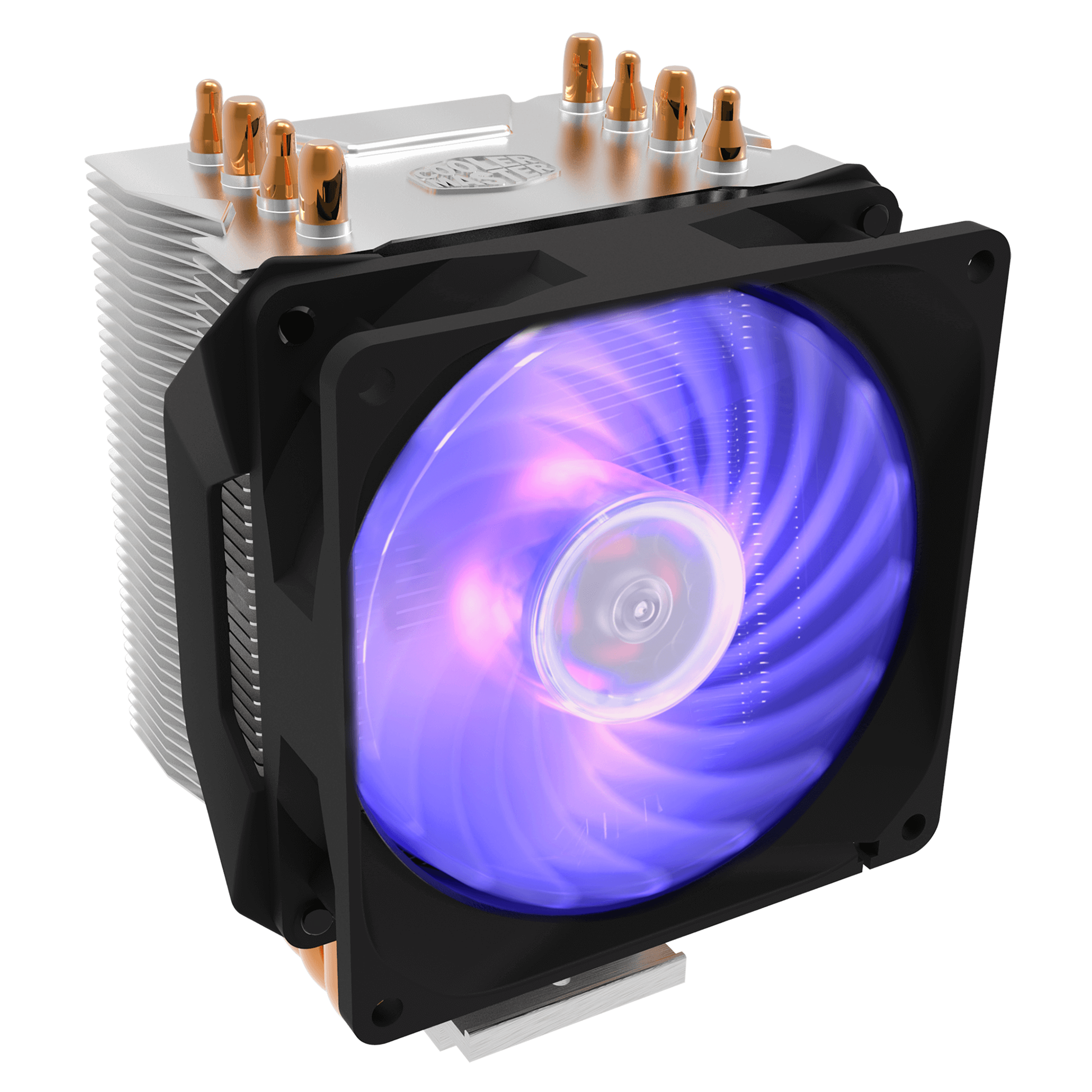 Cooler Master Hyper H410R RGB - CPU Cooler - Black, Silver