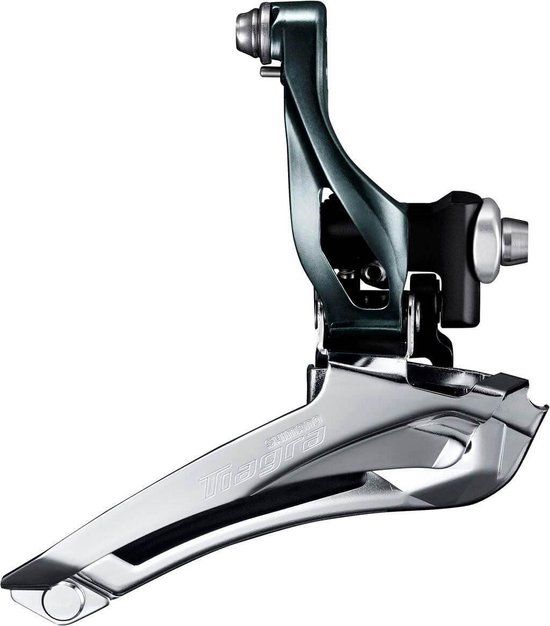 Shimano Tiagra FD-4700 Voorderailleur - 2x10 speed - down pull - aanlas 61-66° - 46-53T - grijs